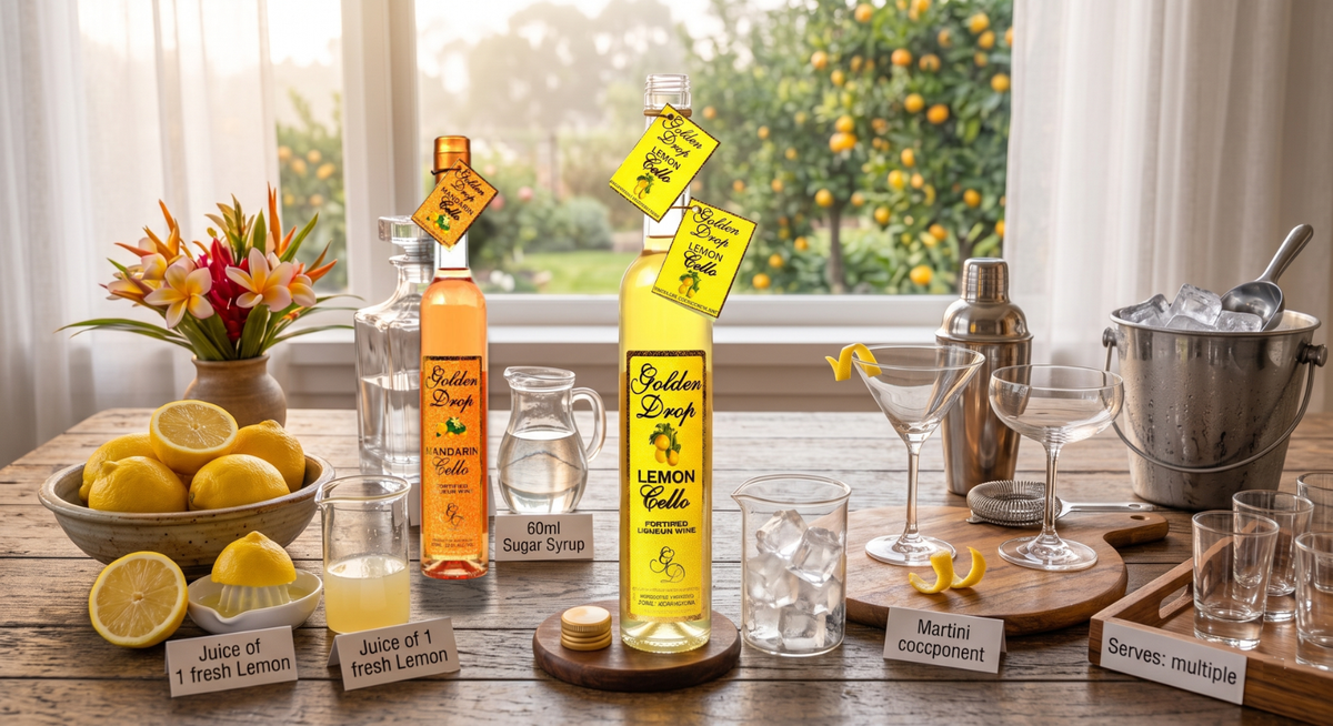 The Citrus Drop Martini